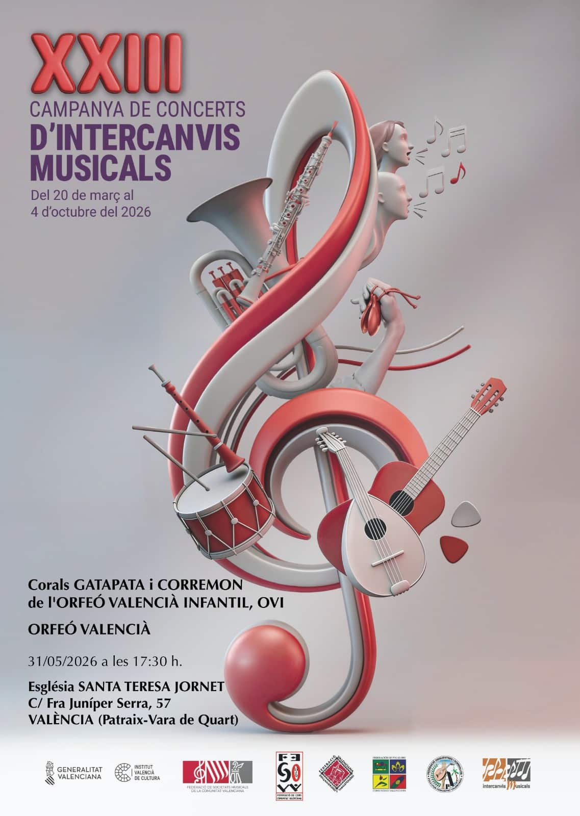 XXIII ampanya de concerts d'intercanvis musicals